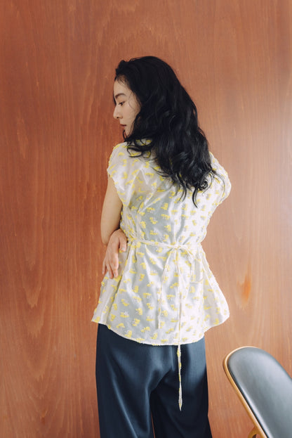 【5月2日 発売】DANCING MIMOZA ノースリーブブラウス（ブラック）