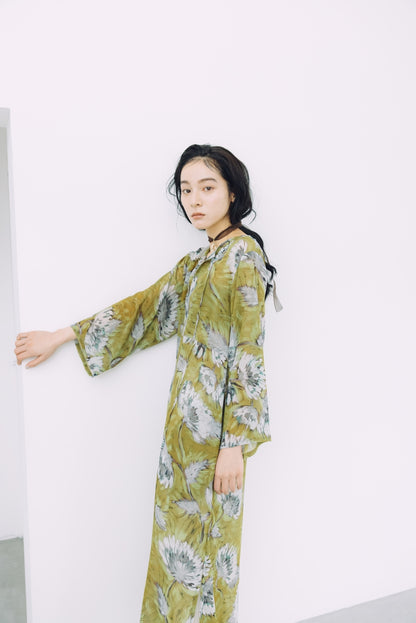 【4月20日 発売】ポリフラワーシアーワンピース